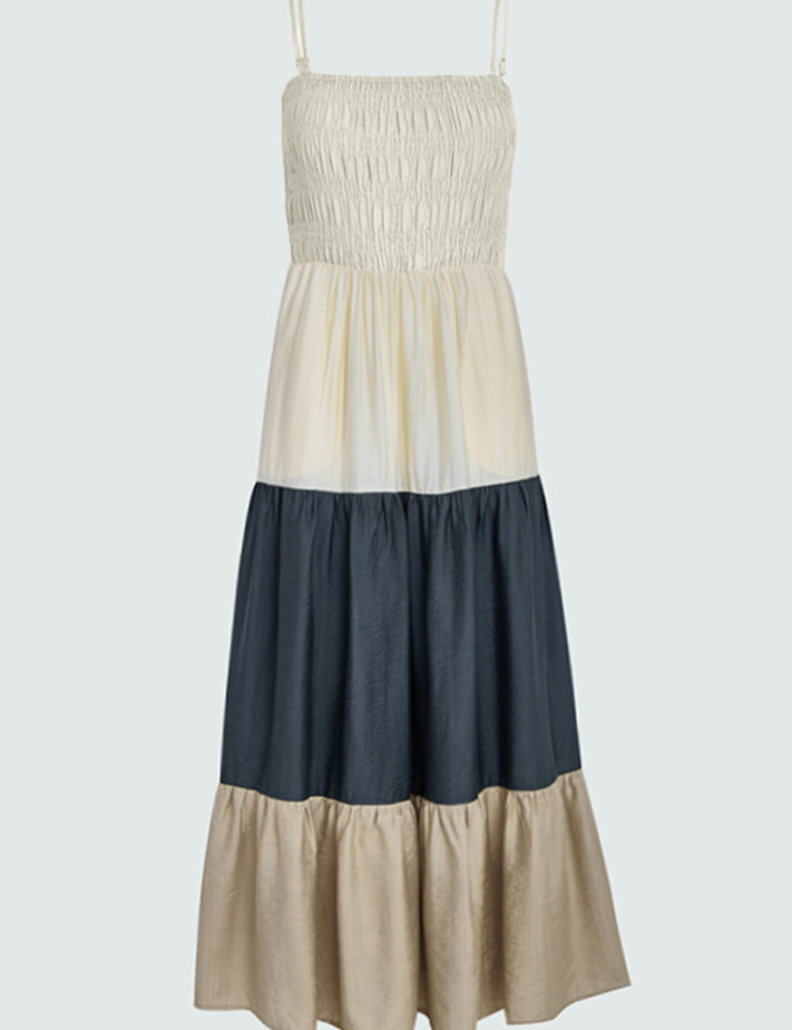 Minus MSSeria Maxi Dress Kjoler 0175 Light Birch