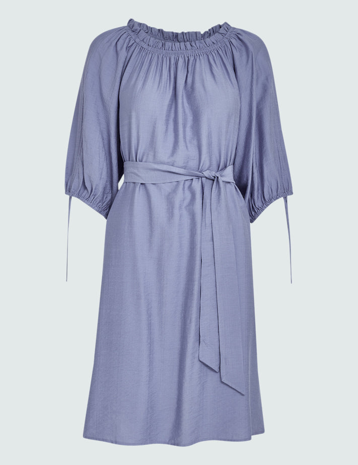 Minus MSSeria Short Dress Kjoler 1529 Dusted Peri
