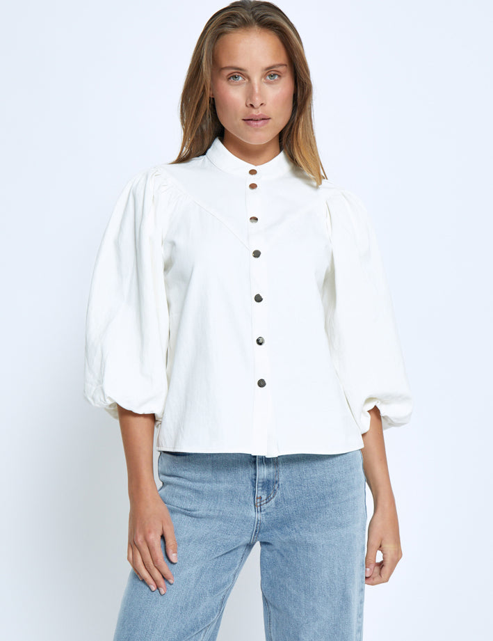 Minus MSSigga Shirt Skjorter 235 Cloud Dancer