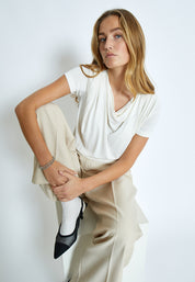 Minus MSSoleima T-Shirt T-Shirt 235 Cloud Dancer