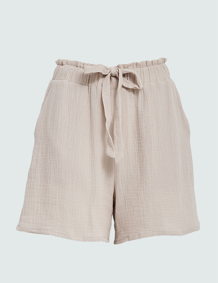 Minus MSStina Shorts Shorts 9015 Sand Gray