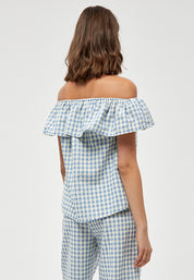 Minus MSValika Top Toppe 9416C Lemon Sorbet Checked