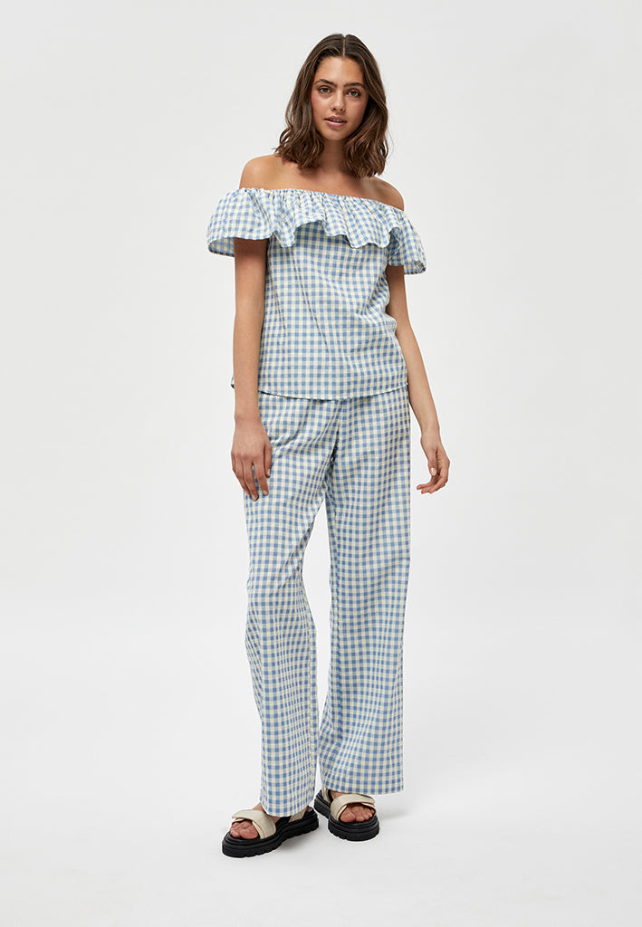 Minus MSValika Top Toppe 9416C Lemon Sorbet Checked