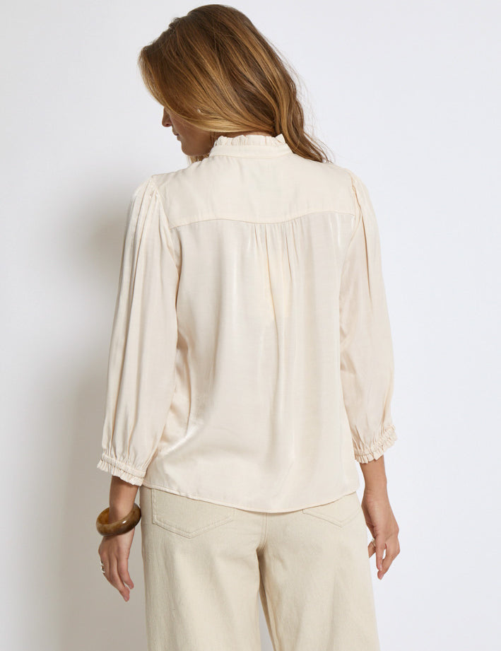 Minus MSVelly Bluse Bluser 0175 Light Birch