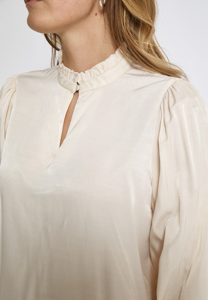 Minus MSVelly Bluse Bluser 0175 Light Birch