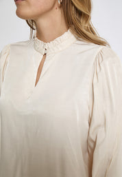 Minus MSVelly Bluse Bluser 0175 Light Birch