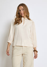 Minus MSVelly Bluse Bluser 0175 Light Birch