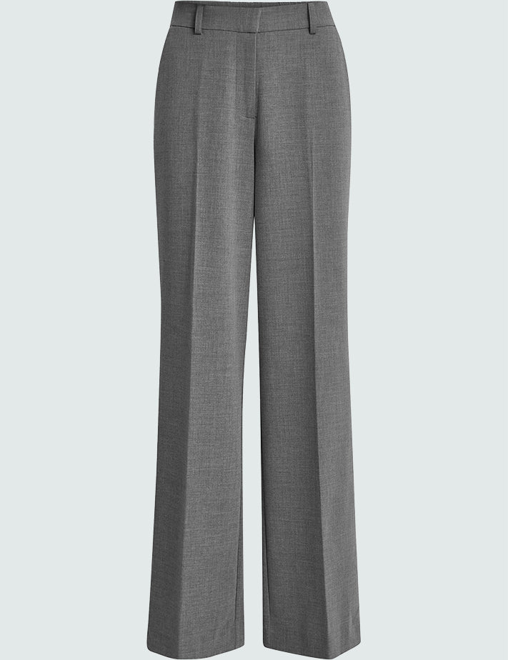 Minus MSWelma Bukser Bukser 112M Light Grey Melange