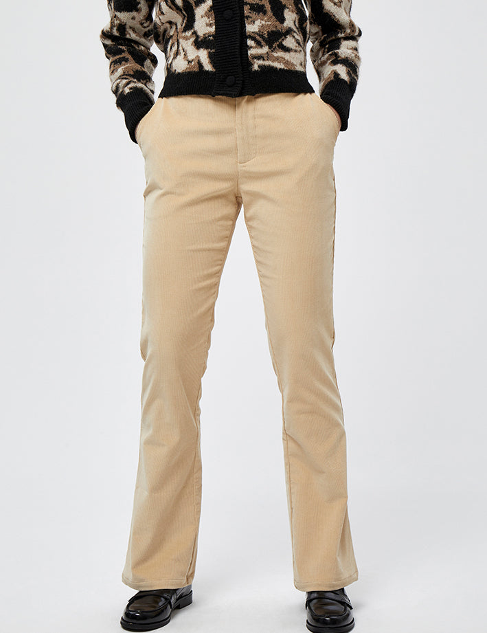 Minus Malisa corduroy bukser Bukser 730 Warm Sand