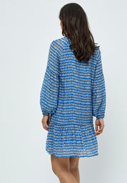 Peppercorn Marika Hensley Kjole Kjoler 2993P Marina Blue Print