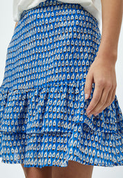Peppercorn Marika Nederdel Nederdele 2993P Marina Blue Print