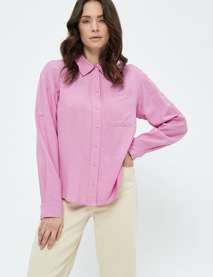 Peppercorn Marniella Skjorte Skjorter 4018 Fuchsia Pink
