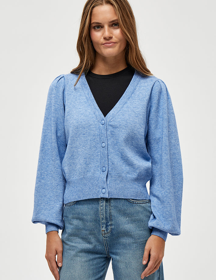 Minus Mary strik cardigan Cardigans 5012 Light Palace Blue