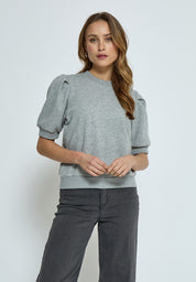 Minus Mika Sweatshirt Sweatshirts 112M Light Grey Melange