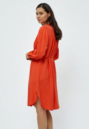 Peppercorn Mirinda Harmonia Skjortekjole Kjoler 6722 Intense Orange
