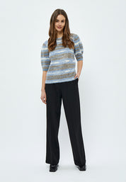 Minus Misja Strik Tee T-Shirt 5024S Royal Blue Stripe
