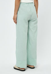 Peppercorn Monella Bukser Bukser 3254S Green Mint Stripe