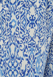 Peppercorn Nicoline Bukser Curve Bukser 2993P Marina Blue Print
