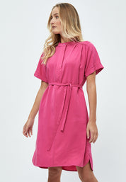 Minus Nilin Skjortekjole Kjoler 7211 Super Pink