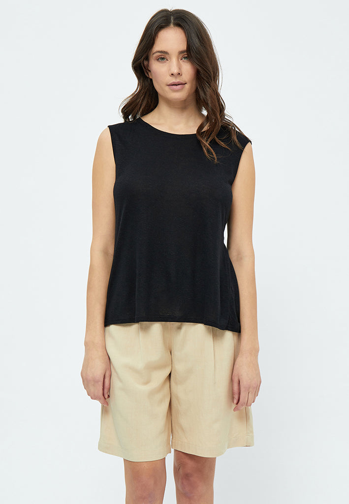 Peppercorn Nola Top Toppe Sort