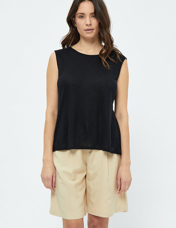 Peppercorn Nola Top Toppe Sort