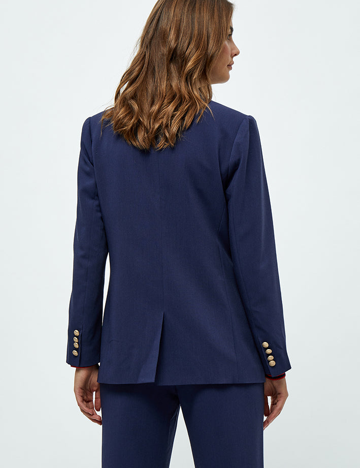 Peppercorn Nora Angelia Double Breasted Blazer Blazer 1550 NAVY