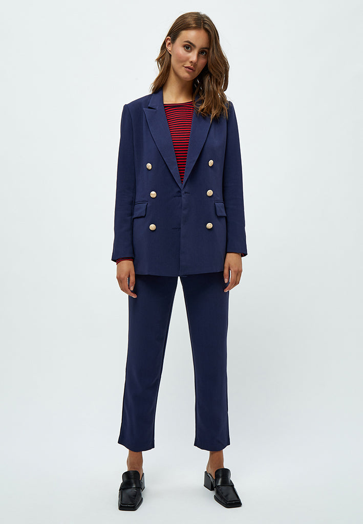 Peppercorn Nora Angelia Double Breasted Blazer Blazer 1550 NAVY