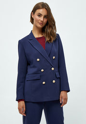 Peppercorn Nora Angelia Double Breasted Blazer Blazer 1550 NAVY