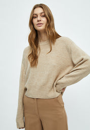 Peppercorn Orchid Strik Pullover Pullover 2105M Feather Gray Melange