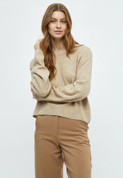 Peppercorn Orchid Strik Pullover Pullover 2105M Feather Gray Melange