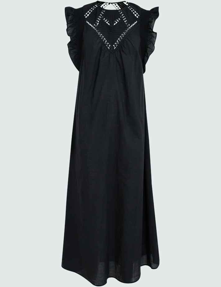 Peppercorn PCAlly Maxi Dress Kjoler Sort