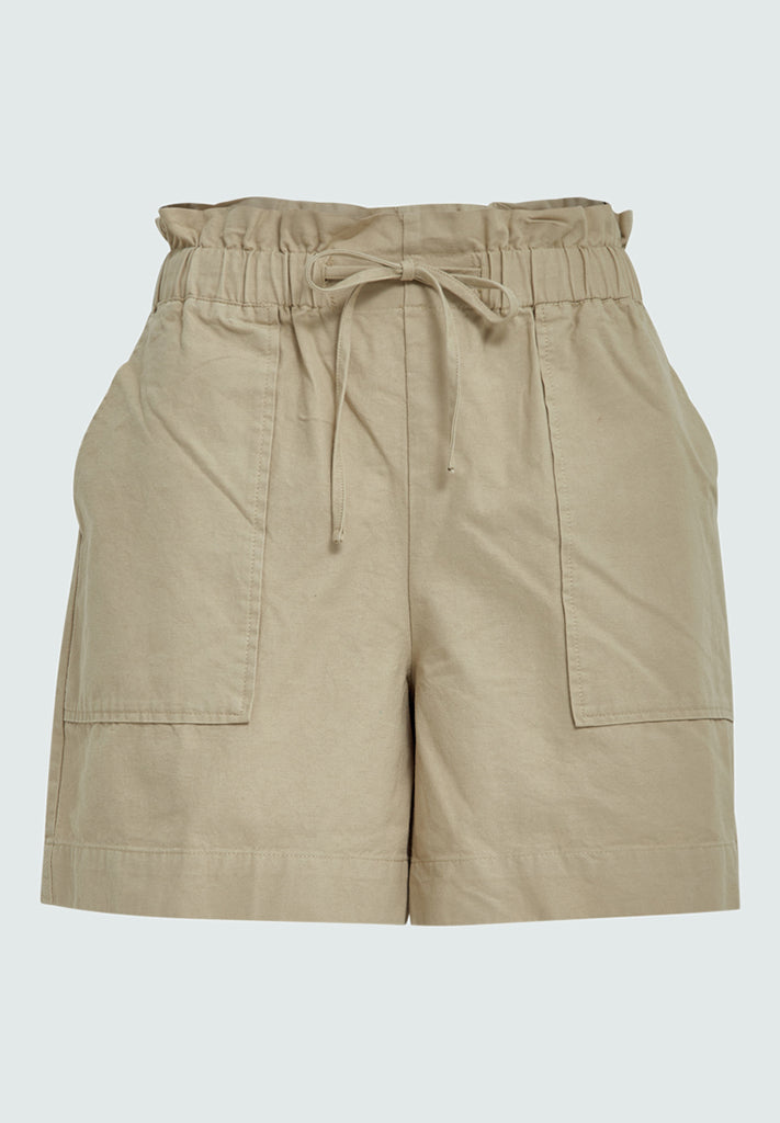 Peppercorn PCAmber Tie Shorts Shorts 4073 Kelp Sand