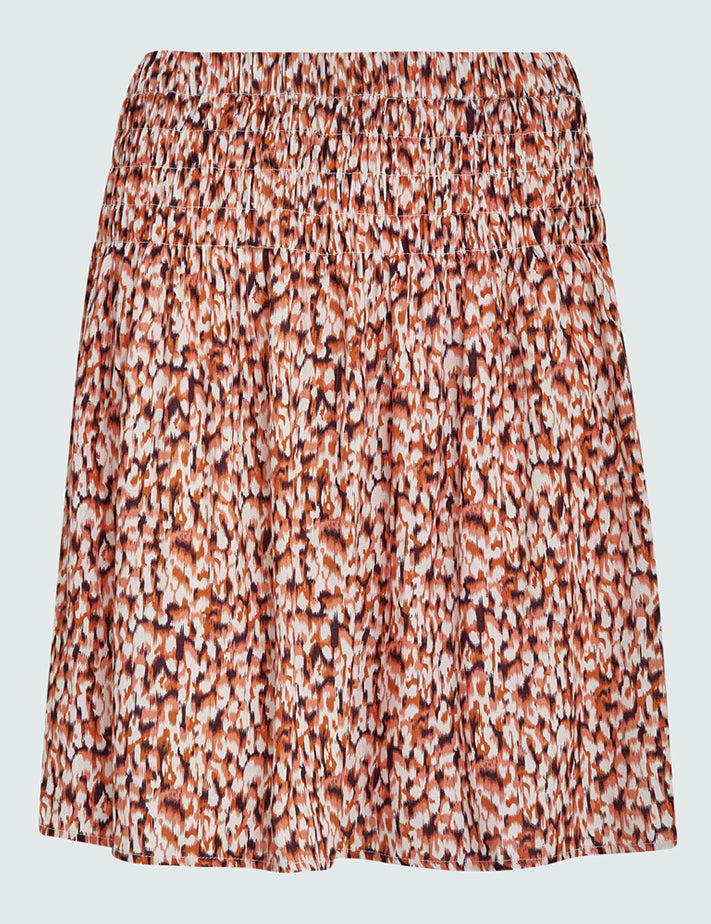 Peppercorn PCAnastacia Short Skirt Nederdele 4024 Burnt Coral
