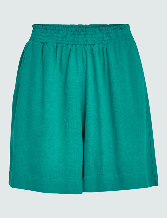 Peppercorn PCAne Loose Shorts Shorts 3177 Viridian Green