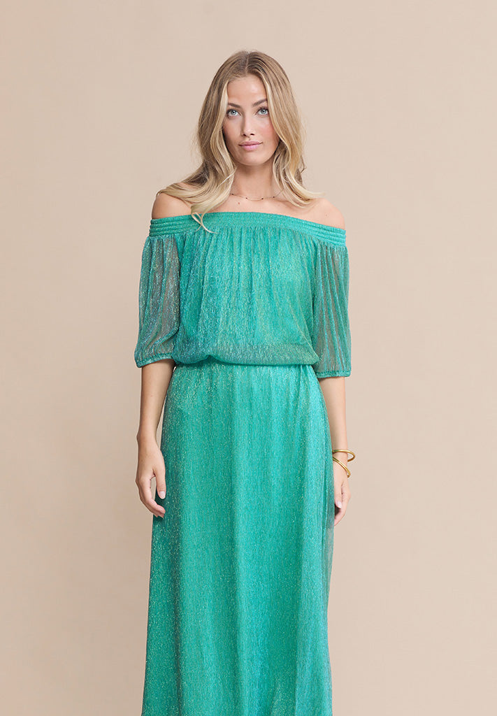 Peppercorn PCAriel Bluse Bluser 3177 Viridian Green