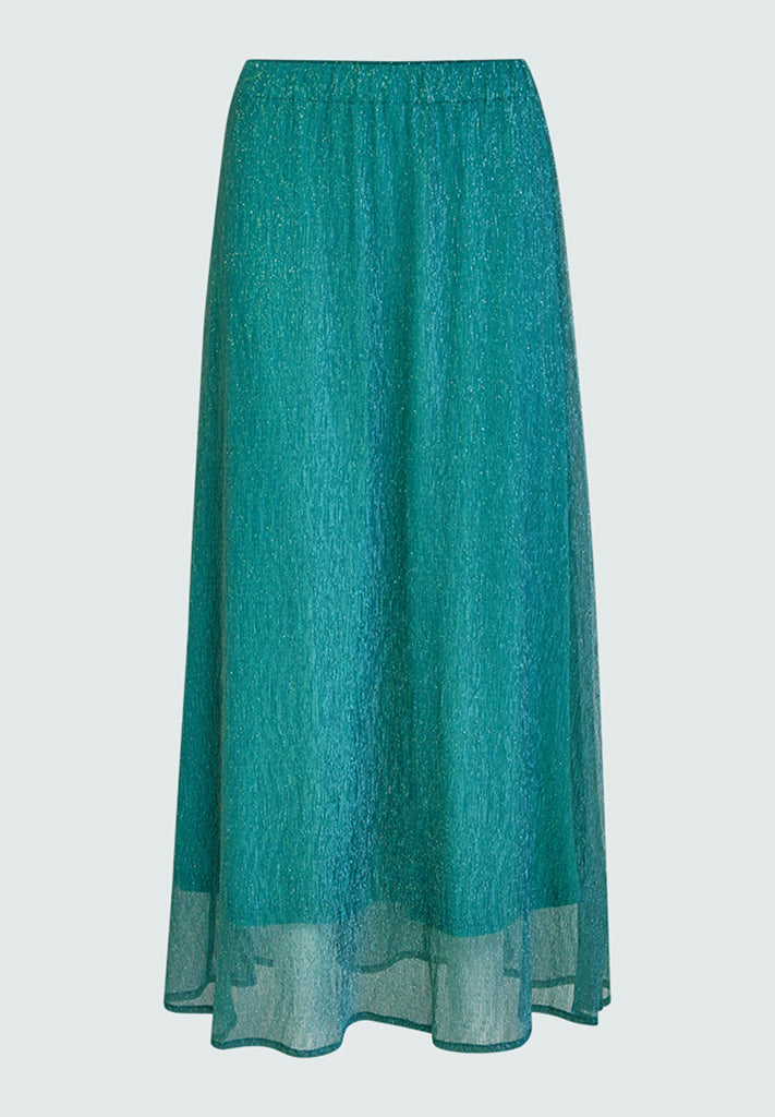 Peppercorn PCAriel Nederdel Nederdele 3177 Viridian Green