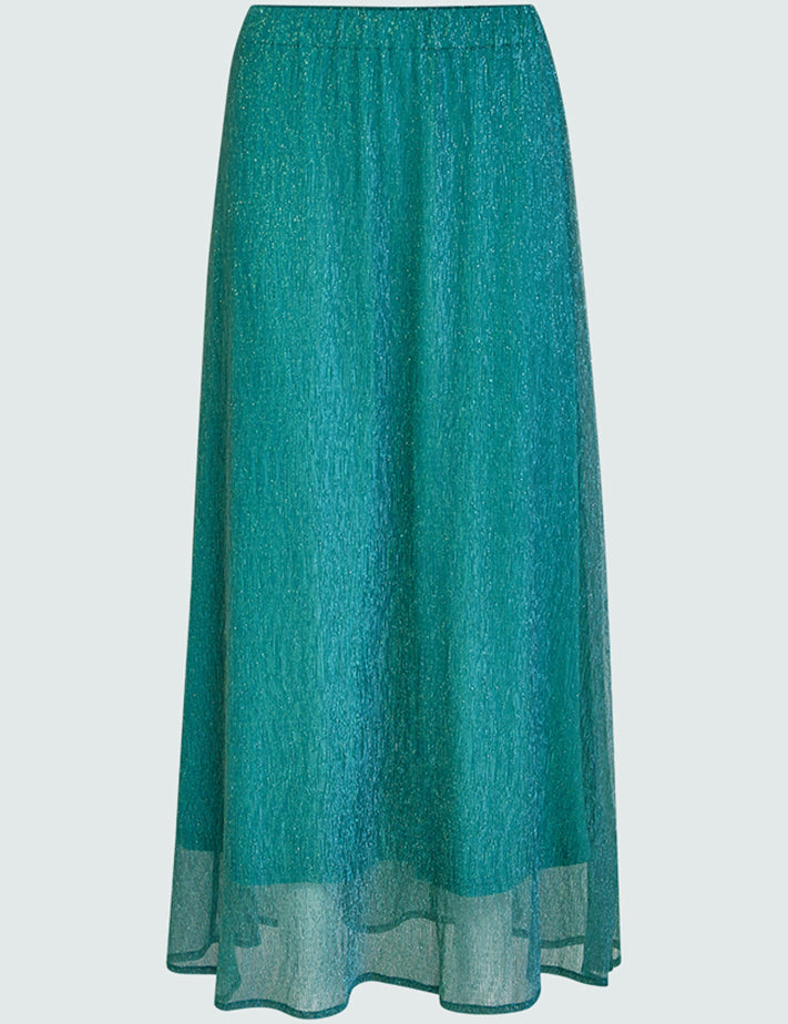 Peppercorn PCAriel Nederdel Nederdele 3177 Viridian Green
