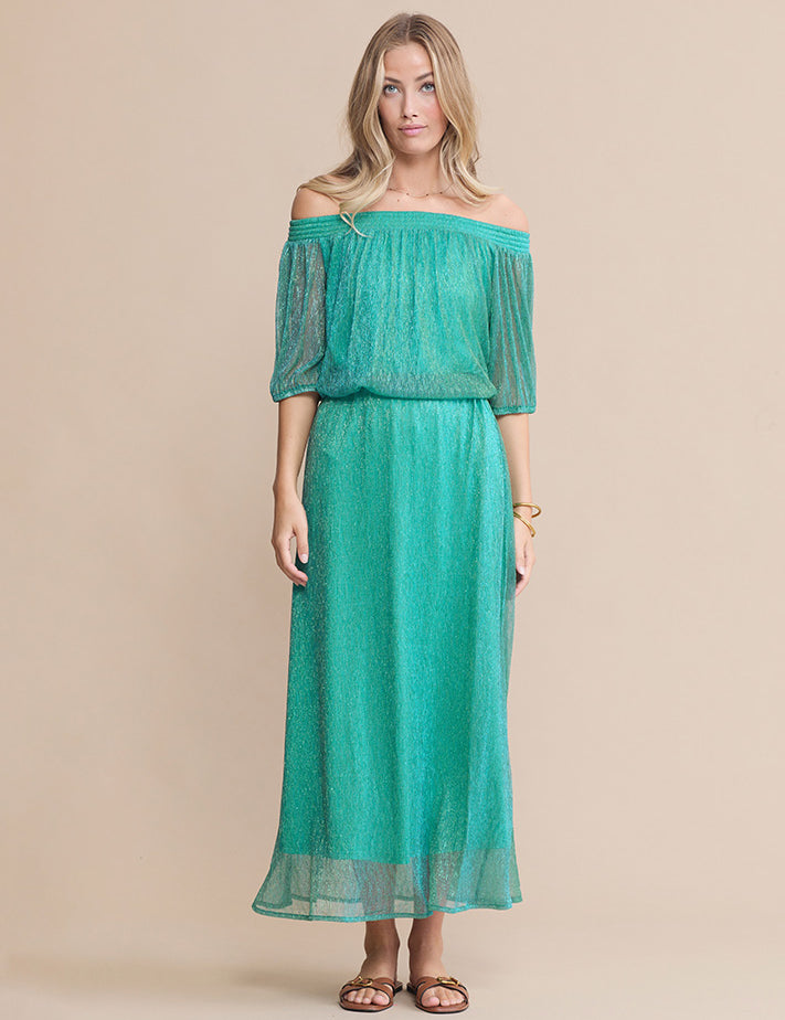 Peppercorn PCAriel Nederdel Nederdele 3177 Viridian Green