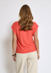 Peppercorn PCAverly T-Shirt T-Shirt 4174 Hot Coral