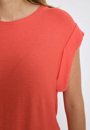 Peppercorn PCAverly T-Shirt T-Shirt 4174 Hot Coral