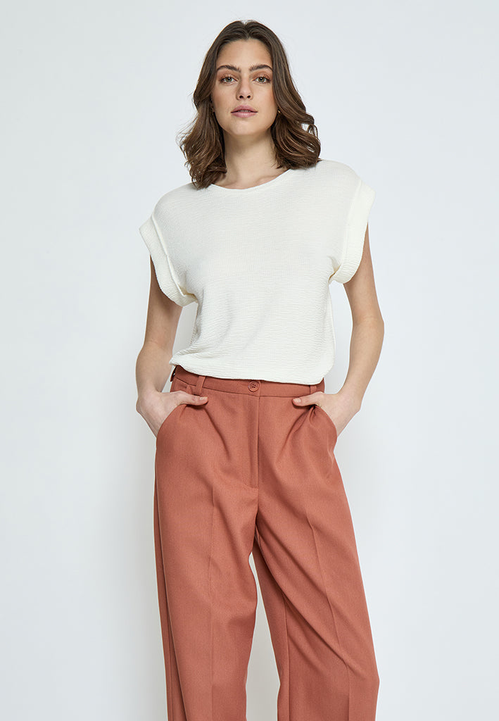 Peppercorn PCAverly T-Shirt T-Shirt 0011 Gardenia
