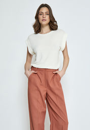Peppercorn PCAverly T-Shirt T-Shirt 0011 Gardenia