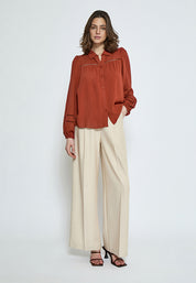 Peppercorn PCBabro Skjorte Skjorter 4086 Red Ochre