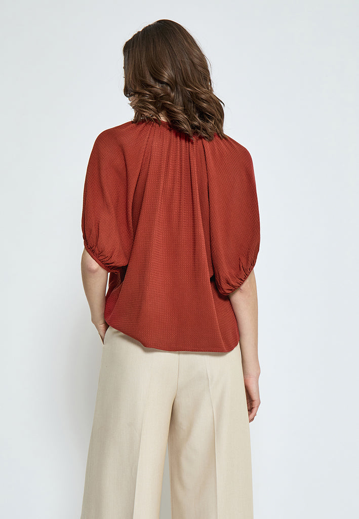 Peppercorn PCBabro Top Bluser 4086 Red Ochre