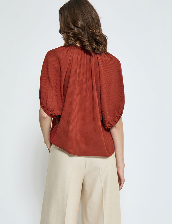 Peppercorn PCBabro Top Bluser 4086 Red Ochre