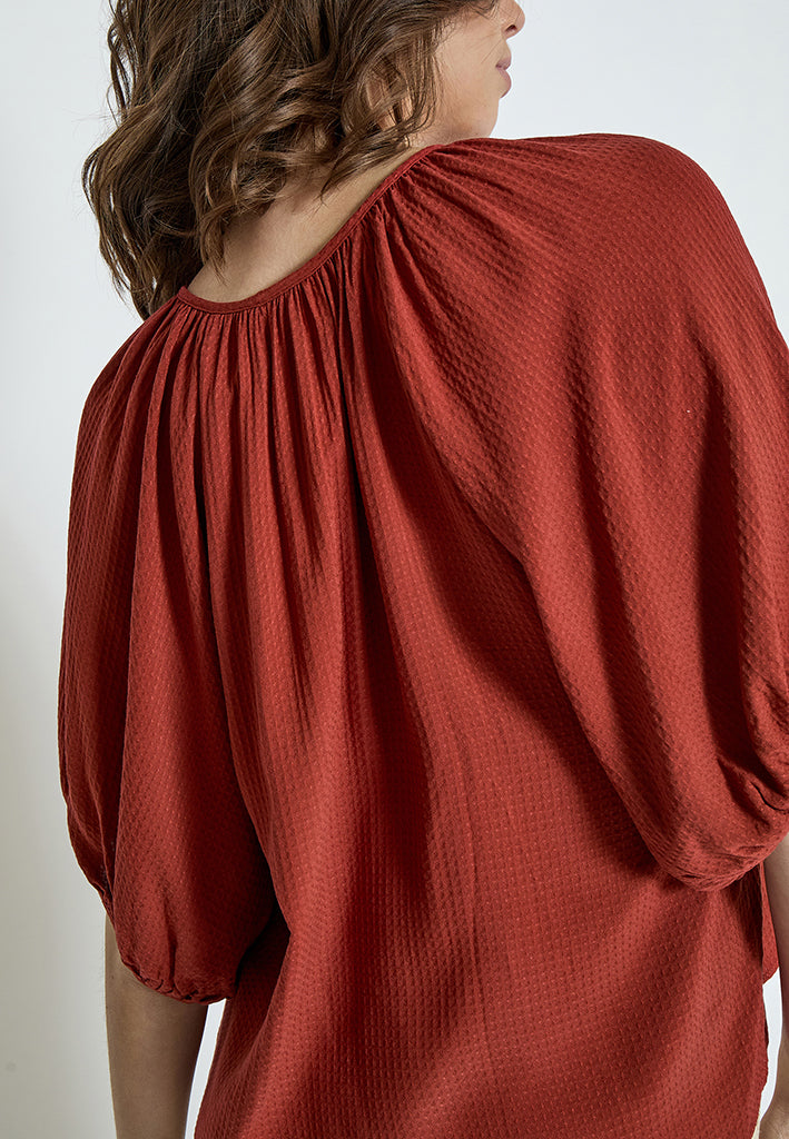 Peppercorn PCBabro Top Bluser 4086 Red Ochre