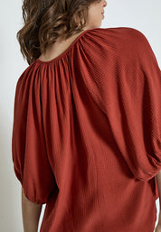 Peppercorn PCBabro Top Bluser 4086 Red Ochre