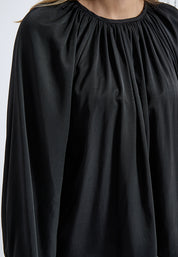 Peppercorn PCBelis Long Sleeve Blouse Bluser Sort
