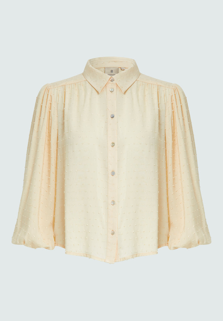 Peppercorn PCCarilla Shirt Skjorter 2206 Fog Sand