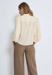 Peppercorn PCCarilla Shirt Skjorter 2206 Fog Sand